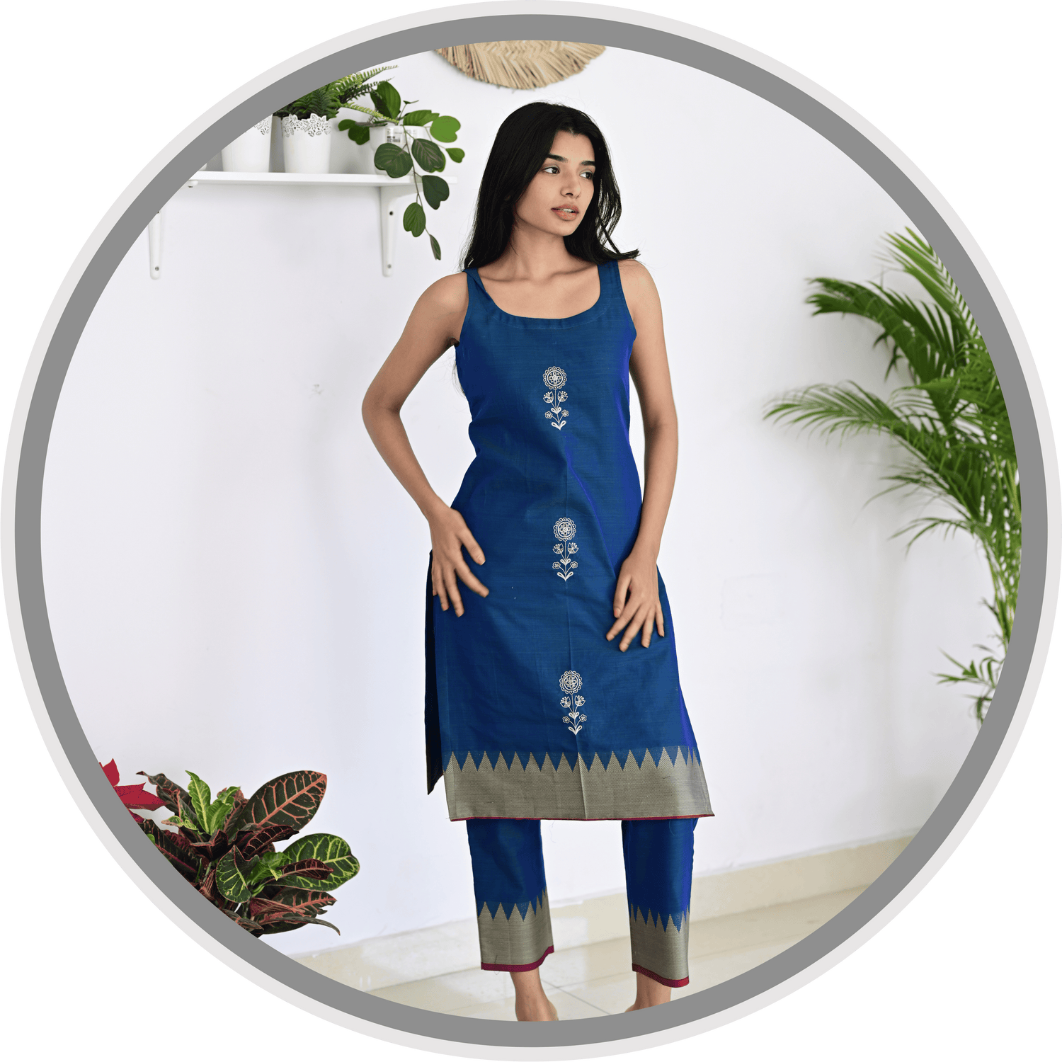 Beautiful Blue Kurta Set