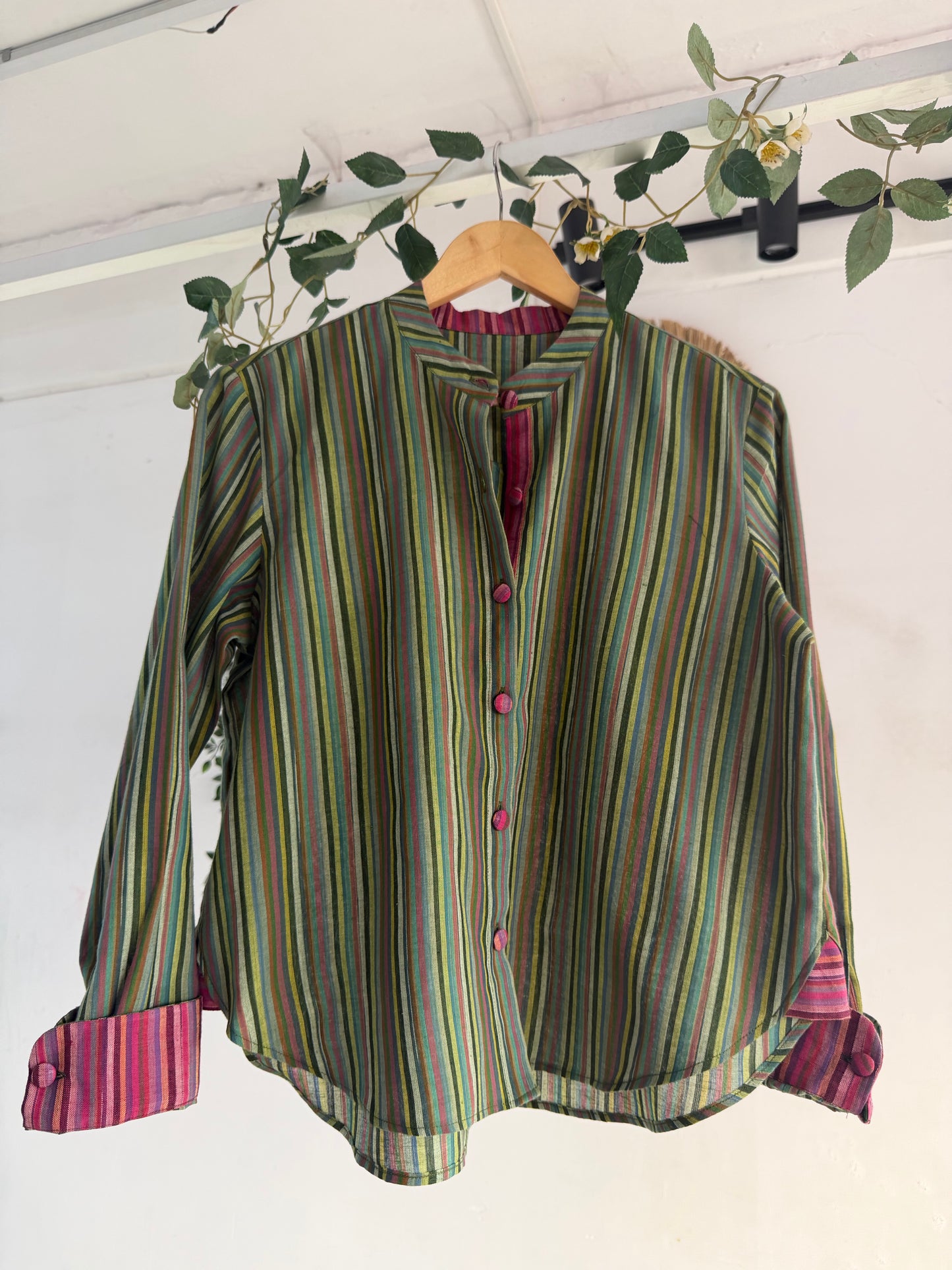Earth & Bloom Striped Shirt