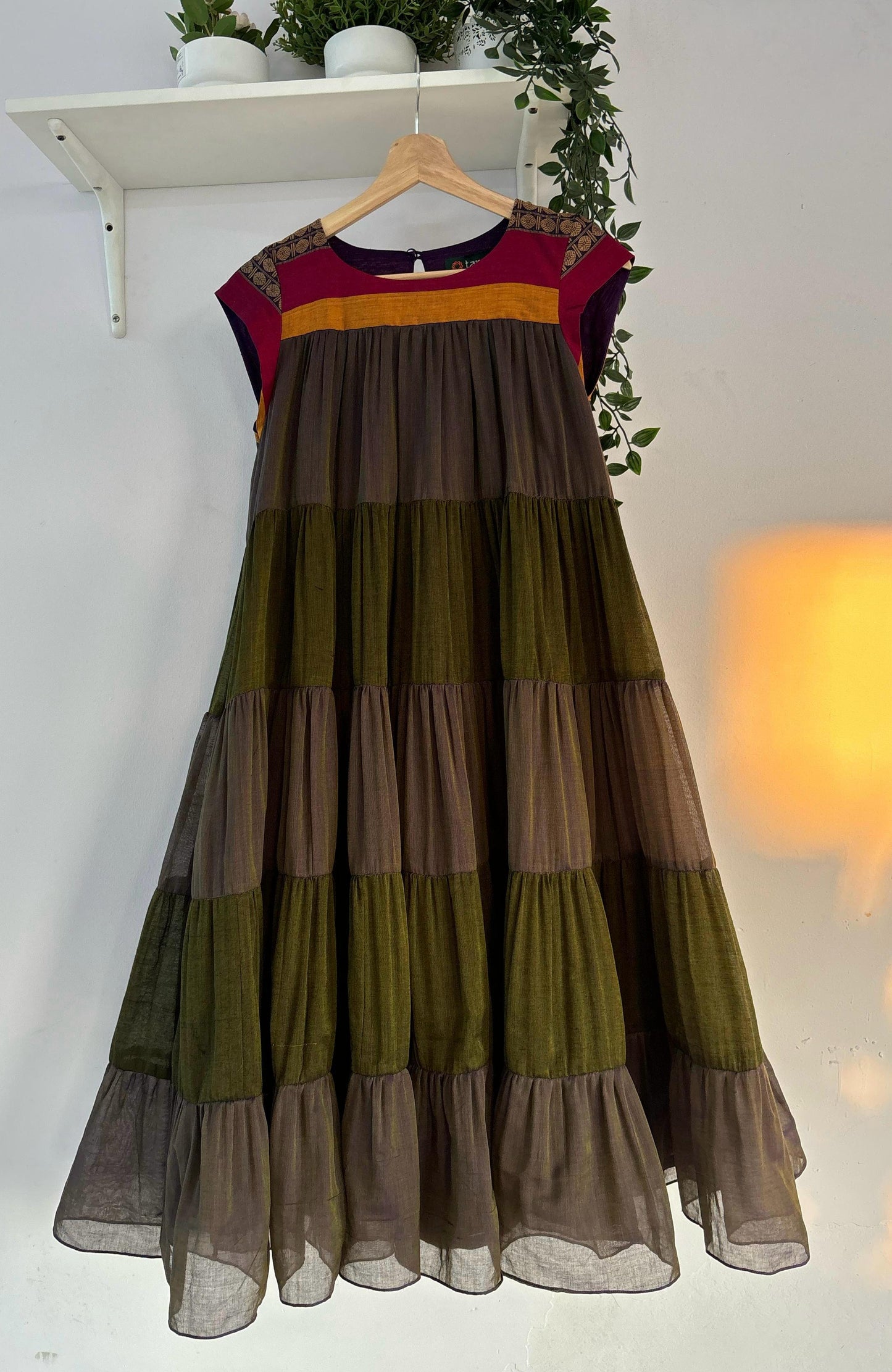 Multi Color Frill Dress