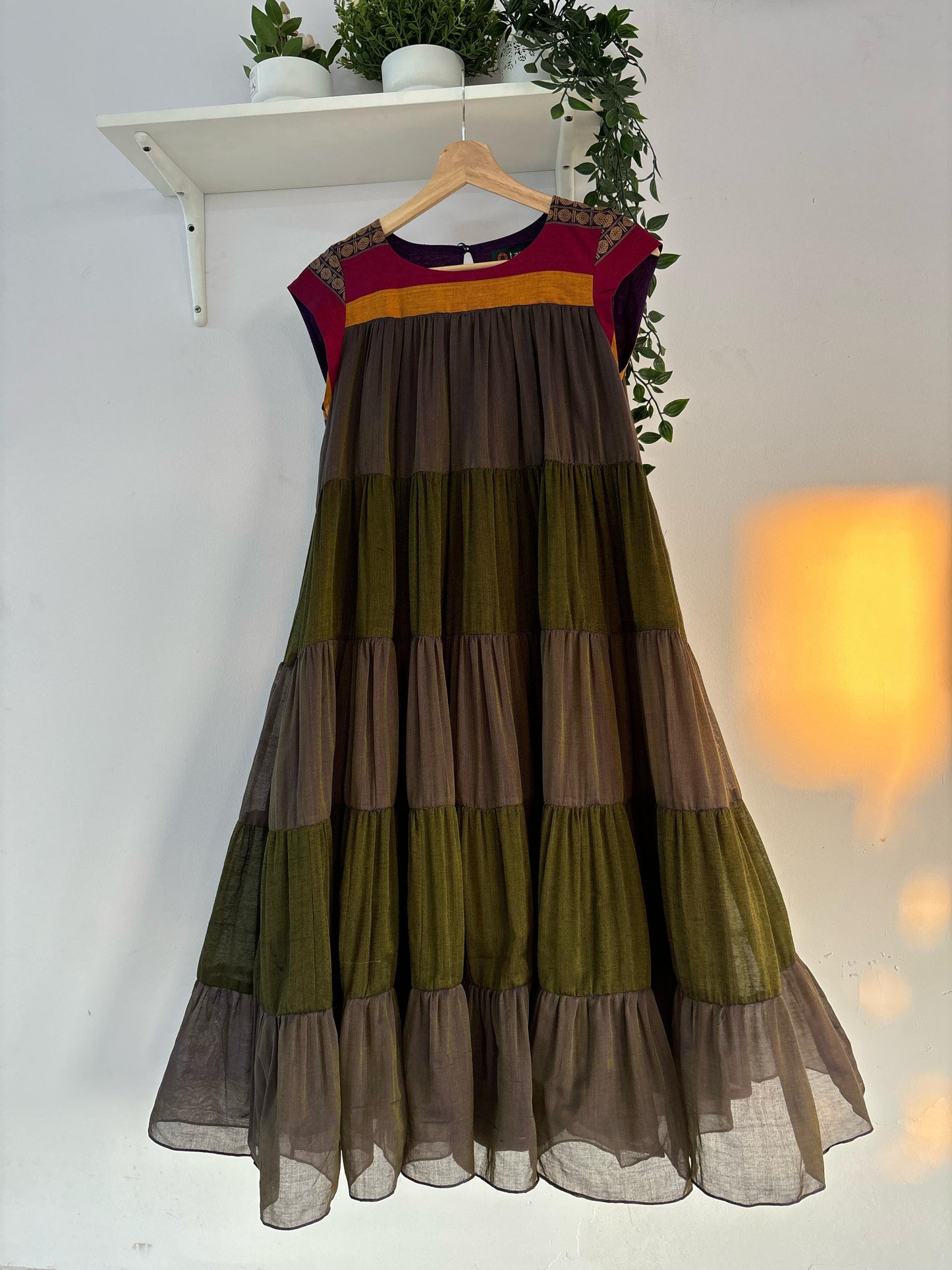 Multi Color Frill Dress