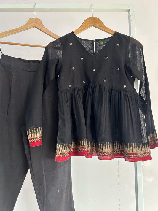 Black Short Top