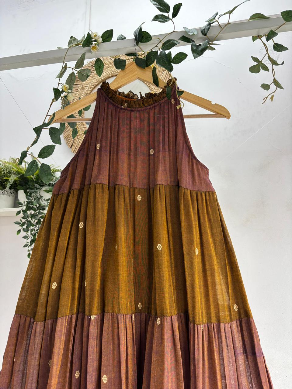Rustic Rhythm – Narayanpet Tiered Dress