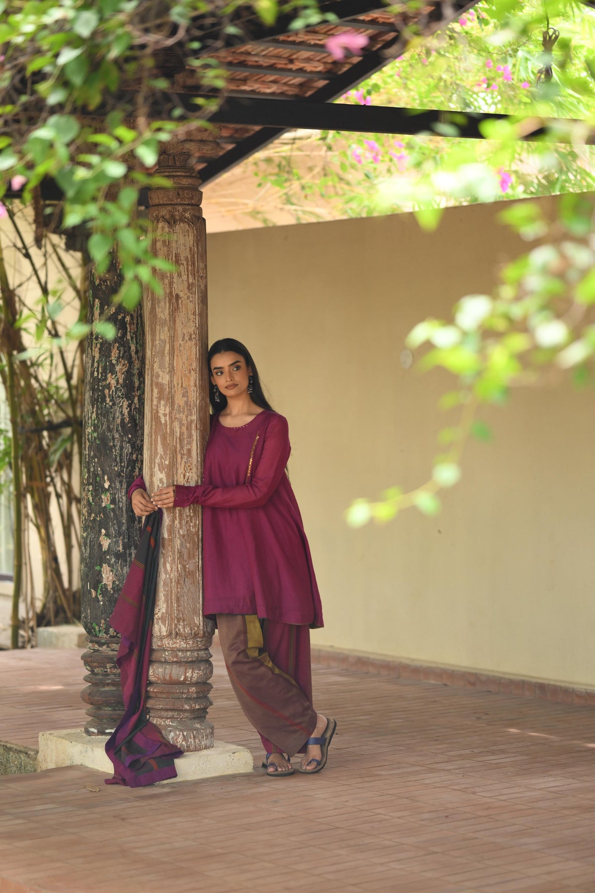 Manjari — Handwoven Kurta Set