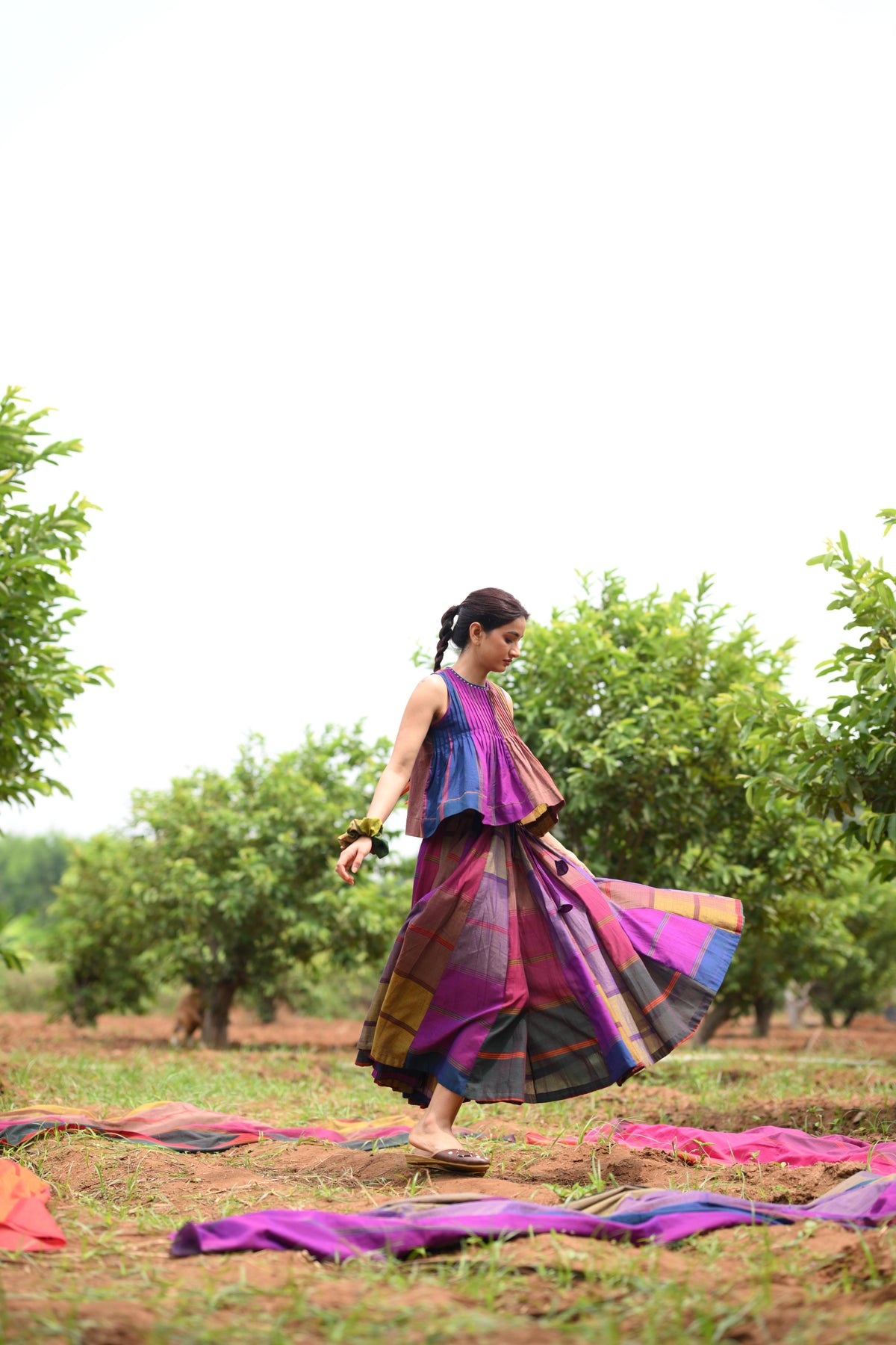Ranjani — Narayanpet Handloom Skirt Set