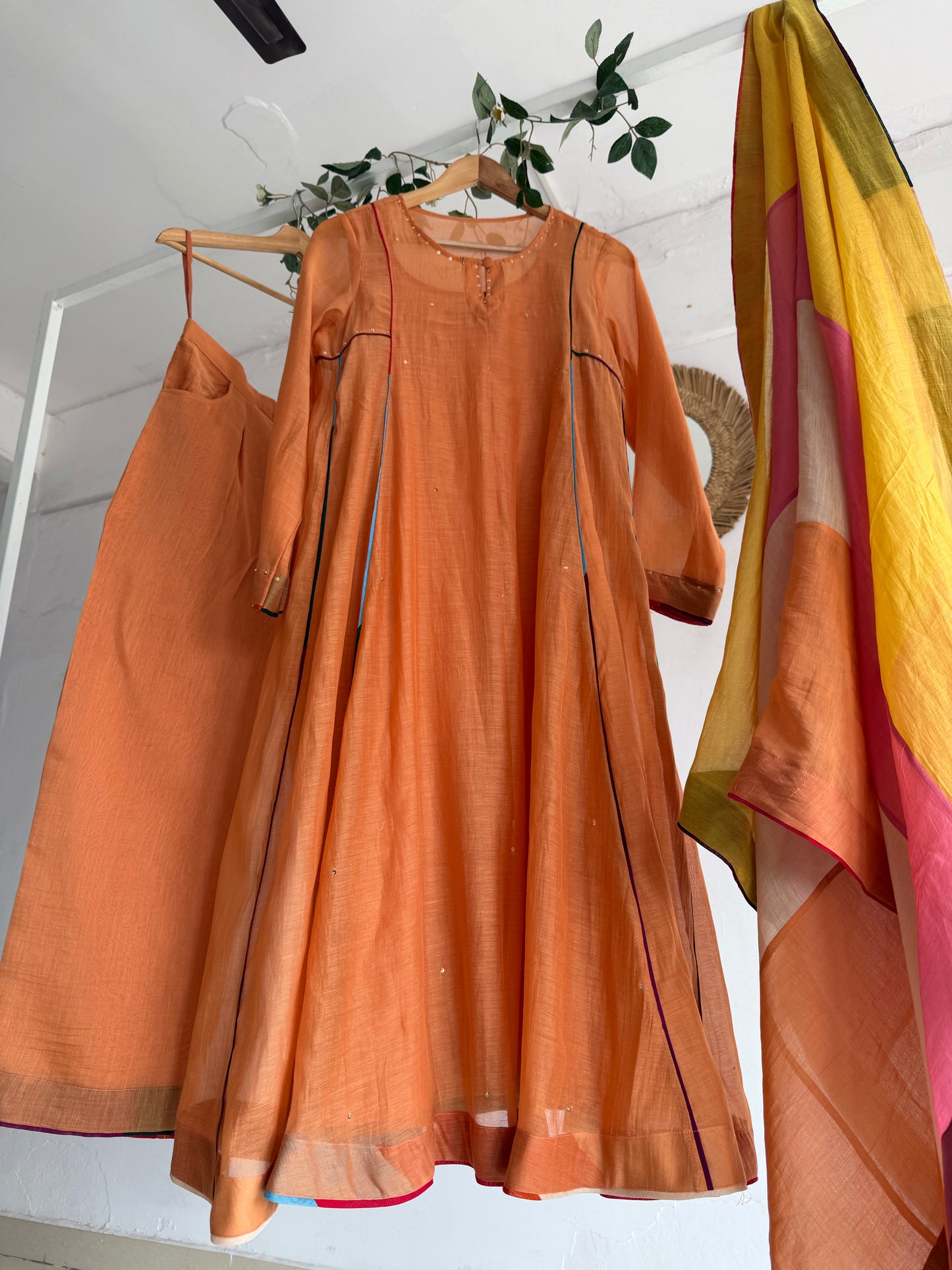 Warm Rust Kurta Set