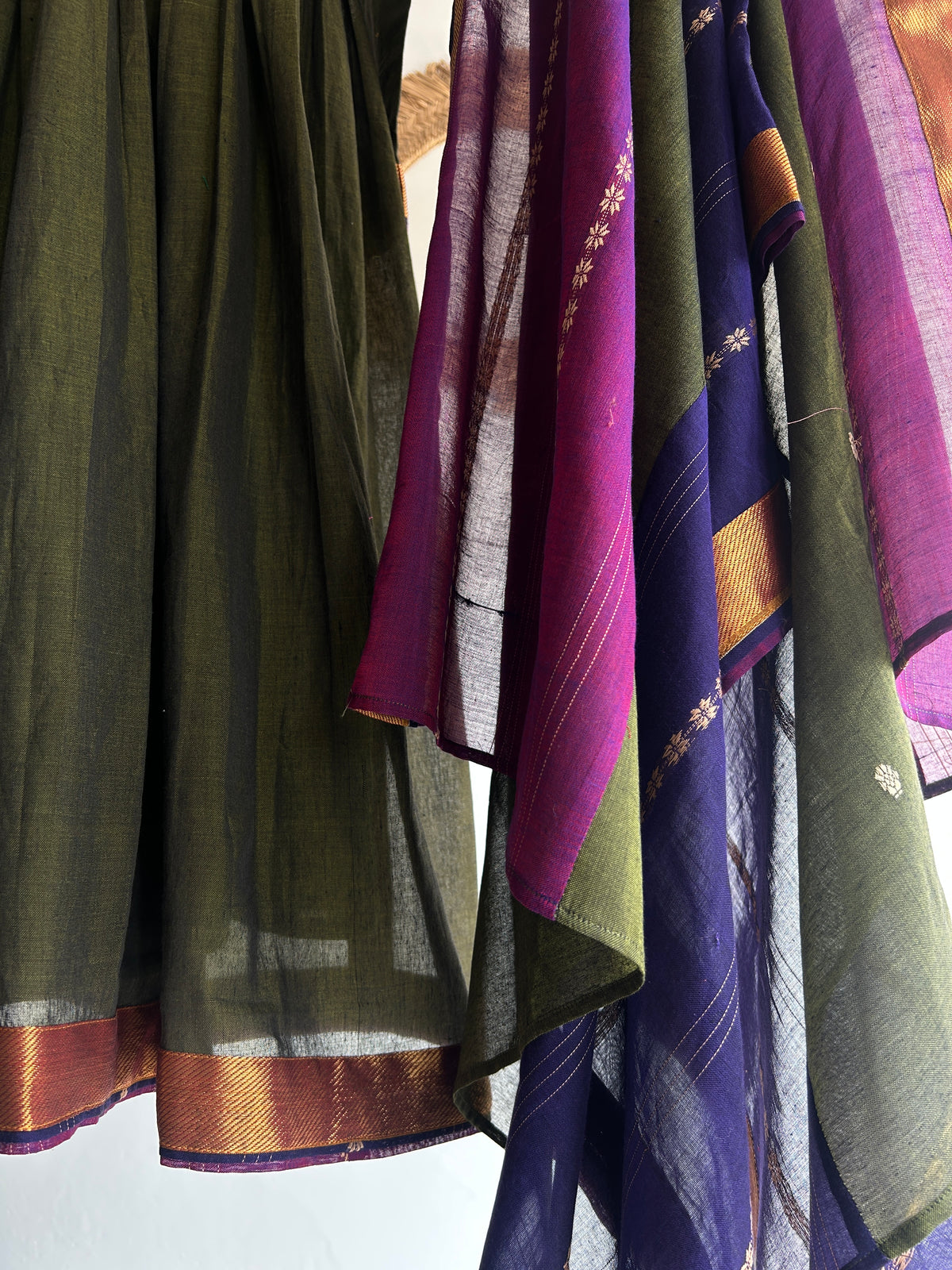 Aaranya Raaga — Narayanpet Handwoven Anarkali Set