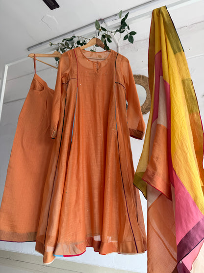 Warm Rust Kurta Set