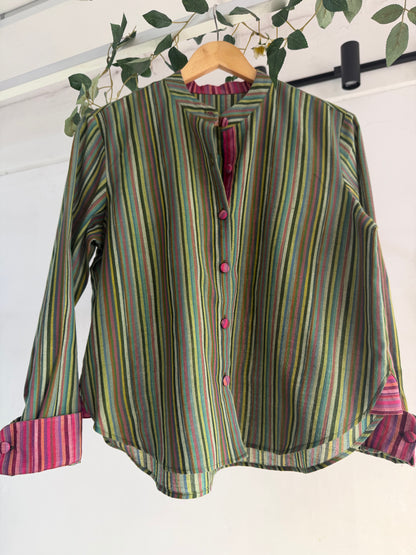 Earth & Bloom Striped Shirt