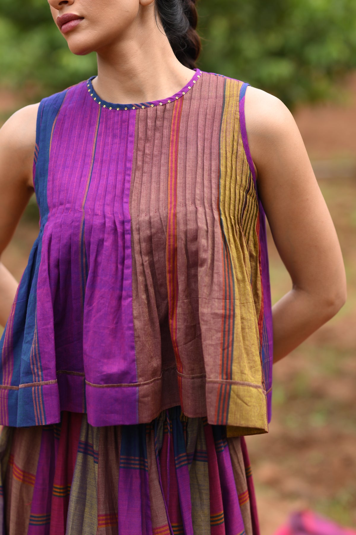 Adaa — Handwoven Top