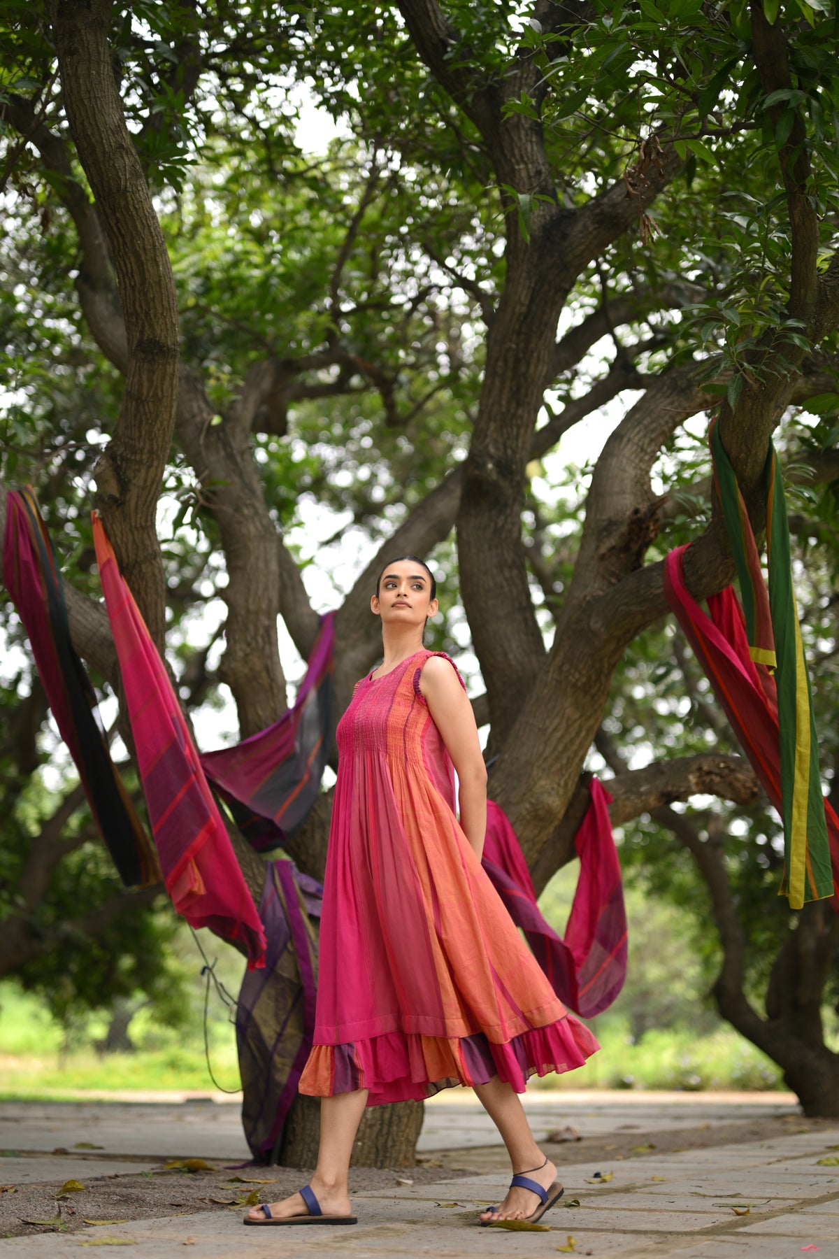 The Varnadhara — Handwoven Dress