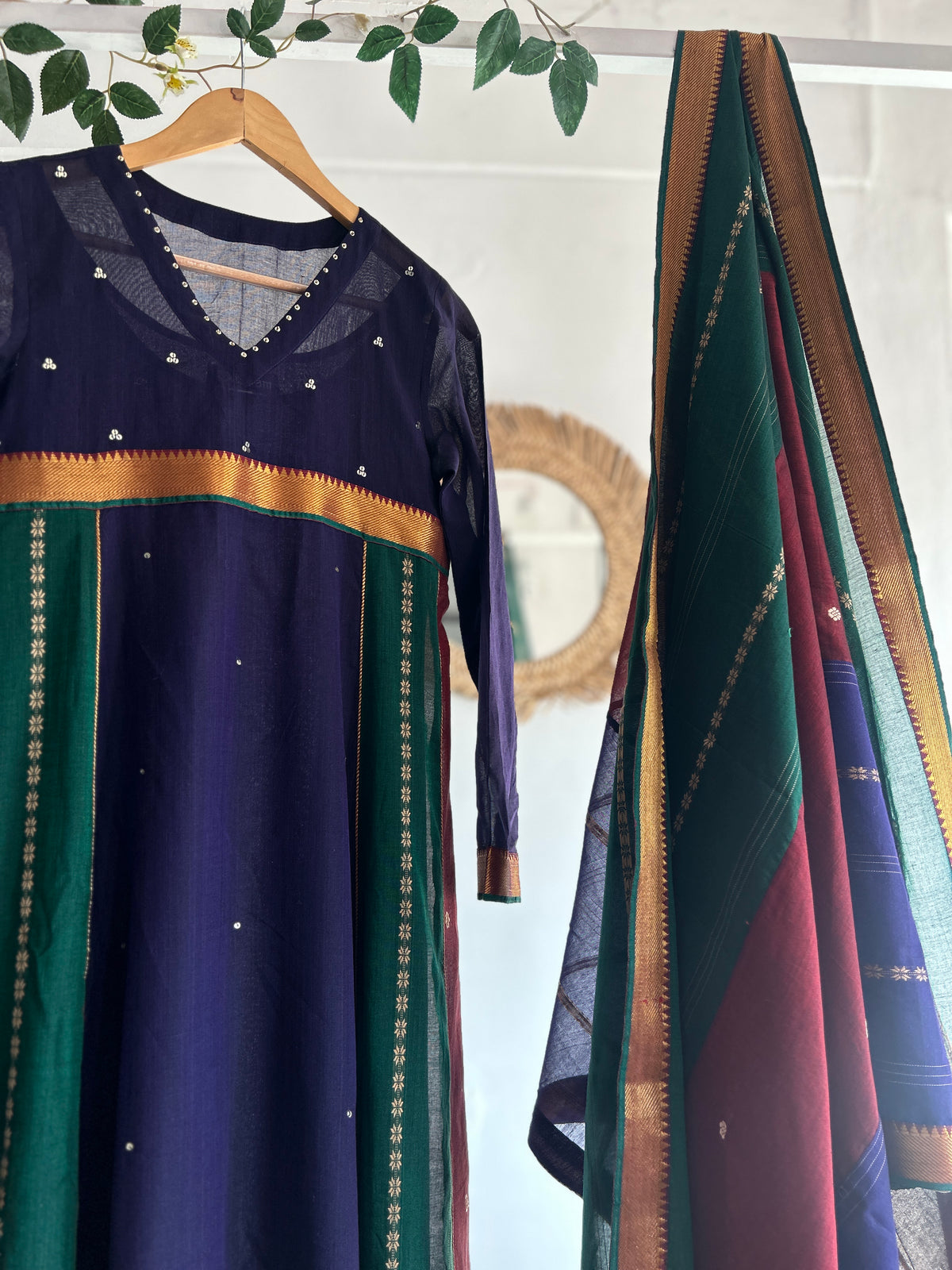 Neelambari — Narayanpet Kurta Set