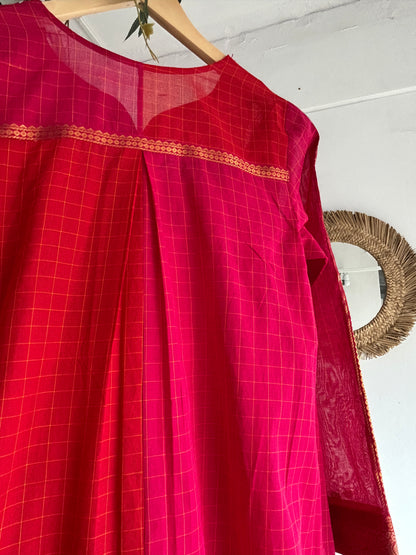 The Chettinad Celebration – Handwoven Kurta Set