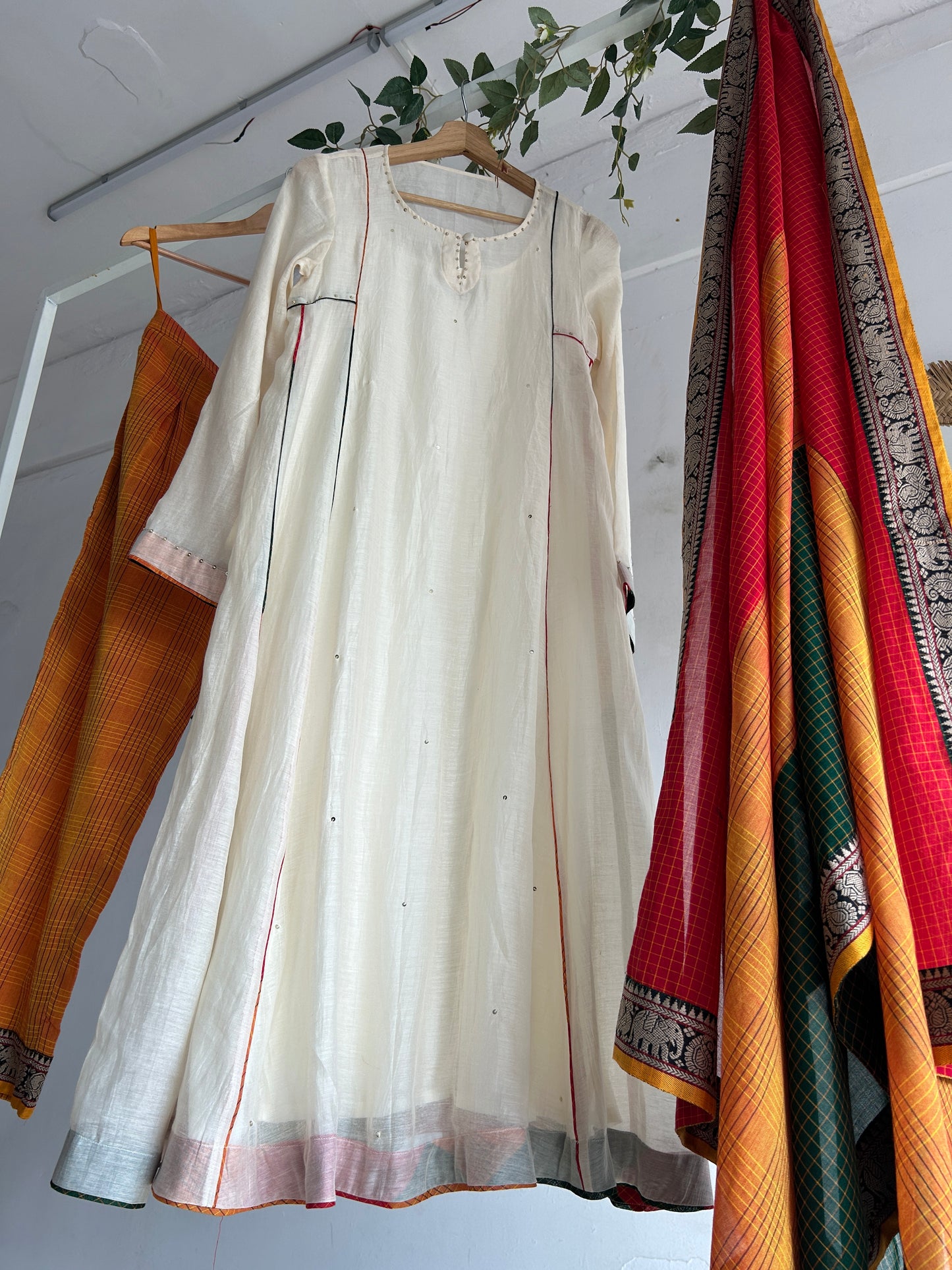 The Winter Garden – Handwoven Kurta Set