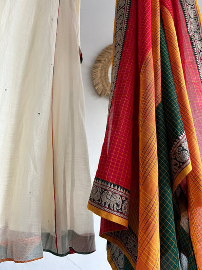 The Winter Garden – Handwoven Kurta Set