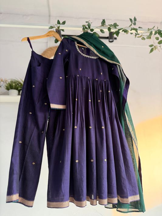 Neel Sitara Handloom Kurta Set