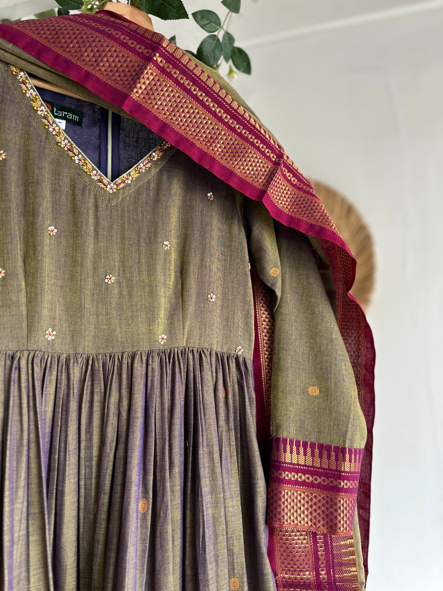 Grey Raaga Handloom Kurta Set