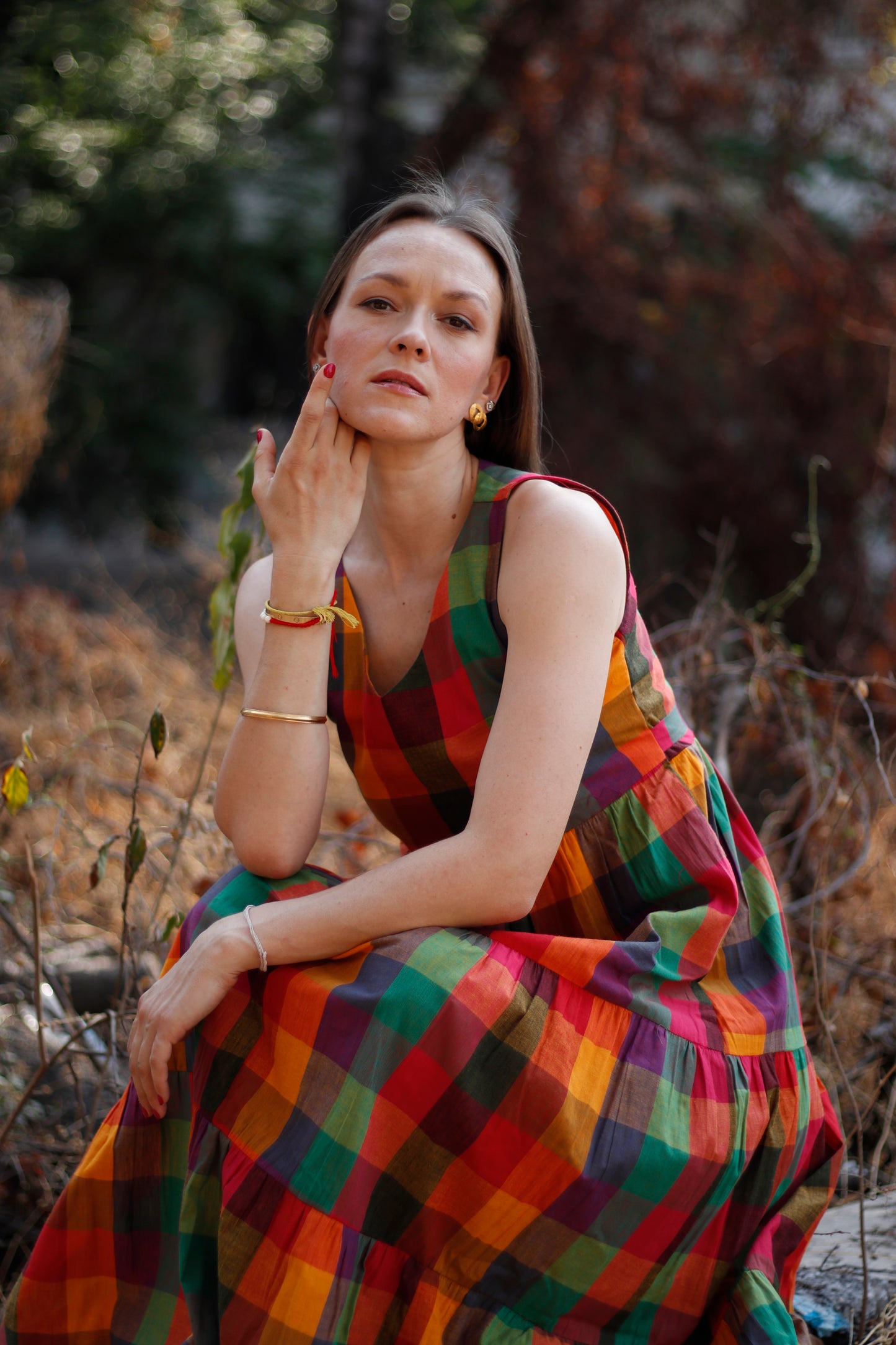 The Spectrum – Handwoven Dress