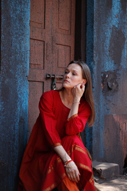 The Warm Edit – Handwoven Kurta Set