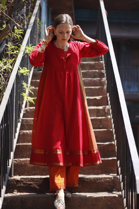 The Warm Edit – Handwoven Kurta Set