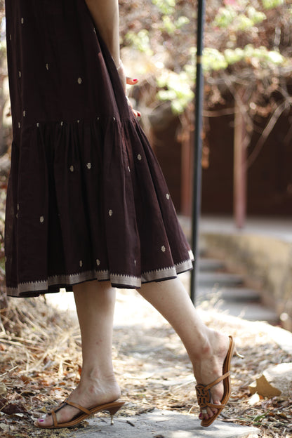 The Dark Loom – Handwoven Dress