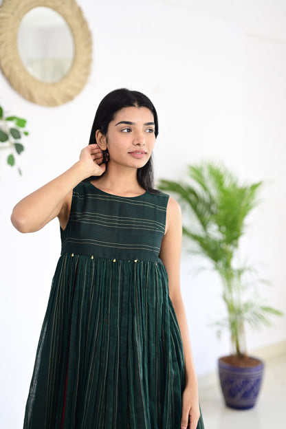 Green and Maroon Dress Taram Green and Maroon Dress Taram