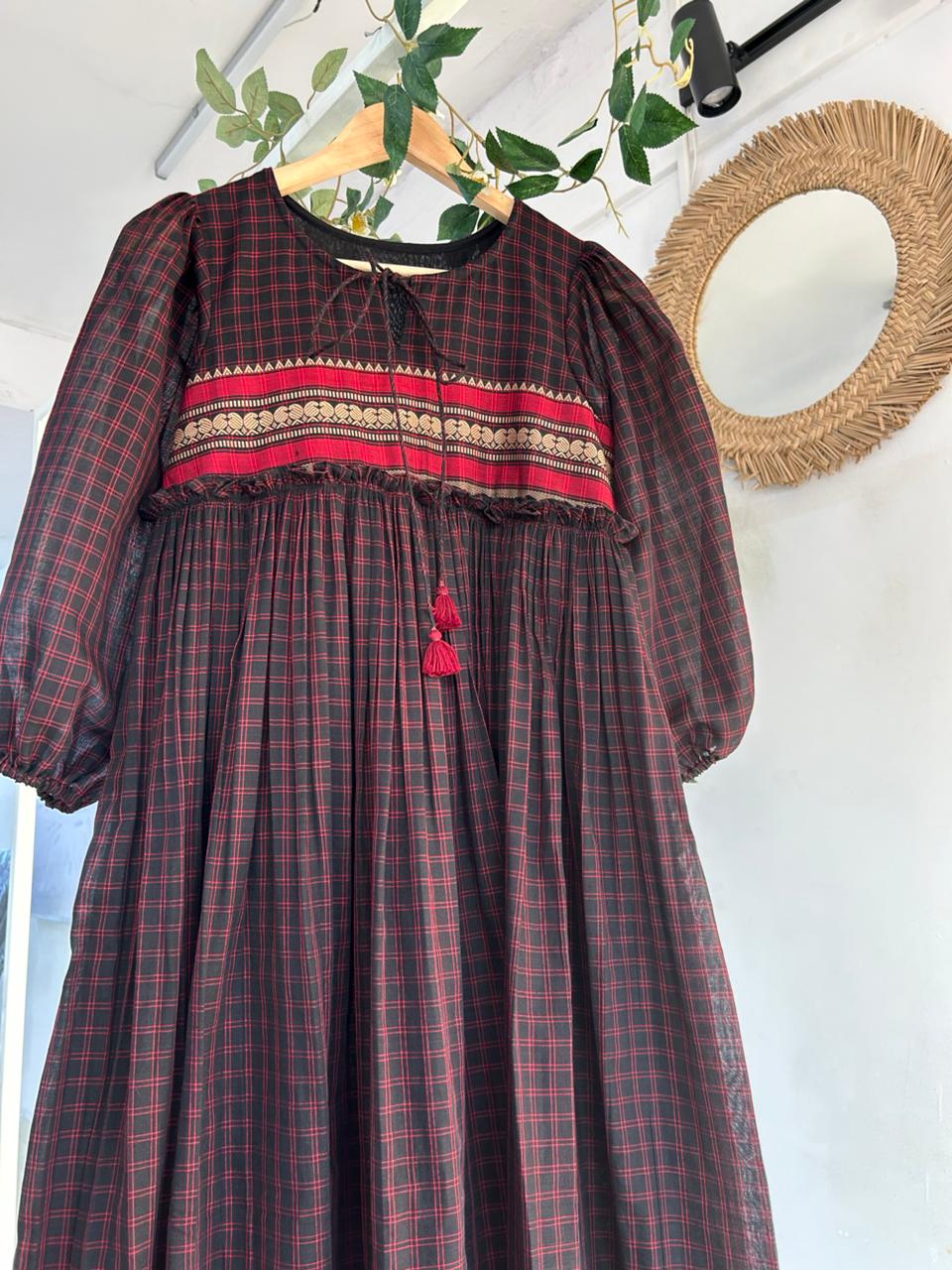 Dusky Tale Handloom Dress