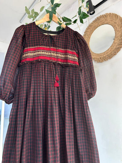 Dusky Tale Handloom Dress