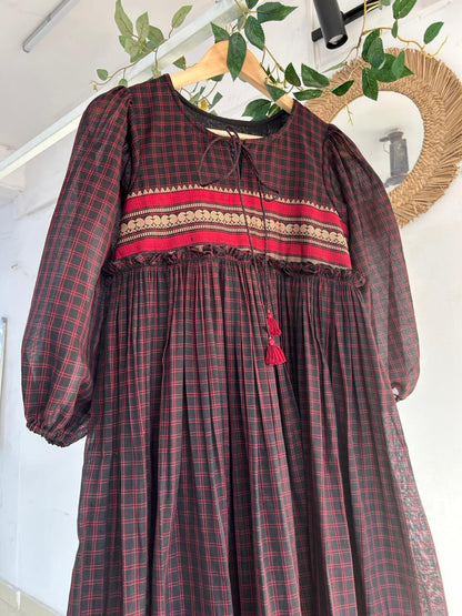 Dusky Tale Handloom Dress