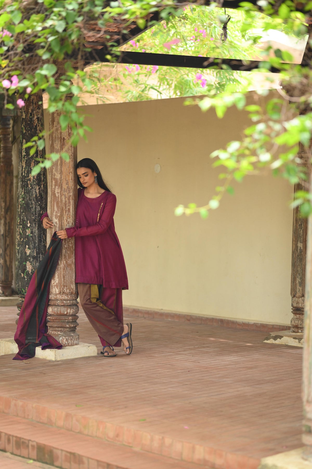 Manjari — Handwoven Kurta Set