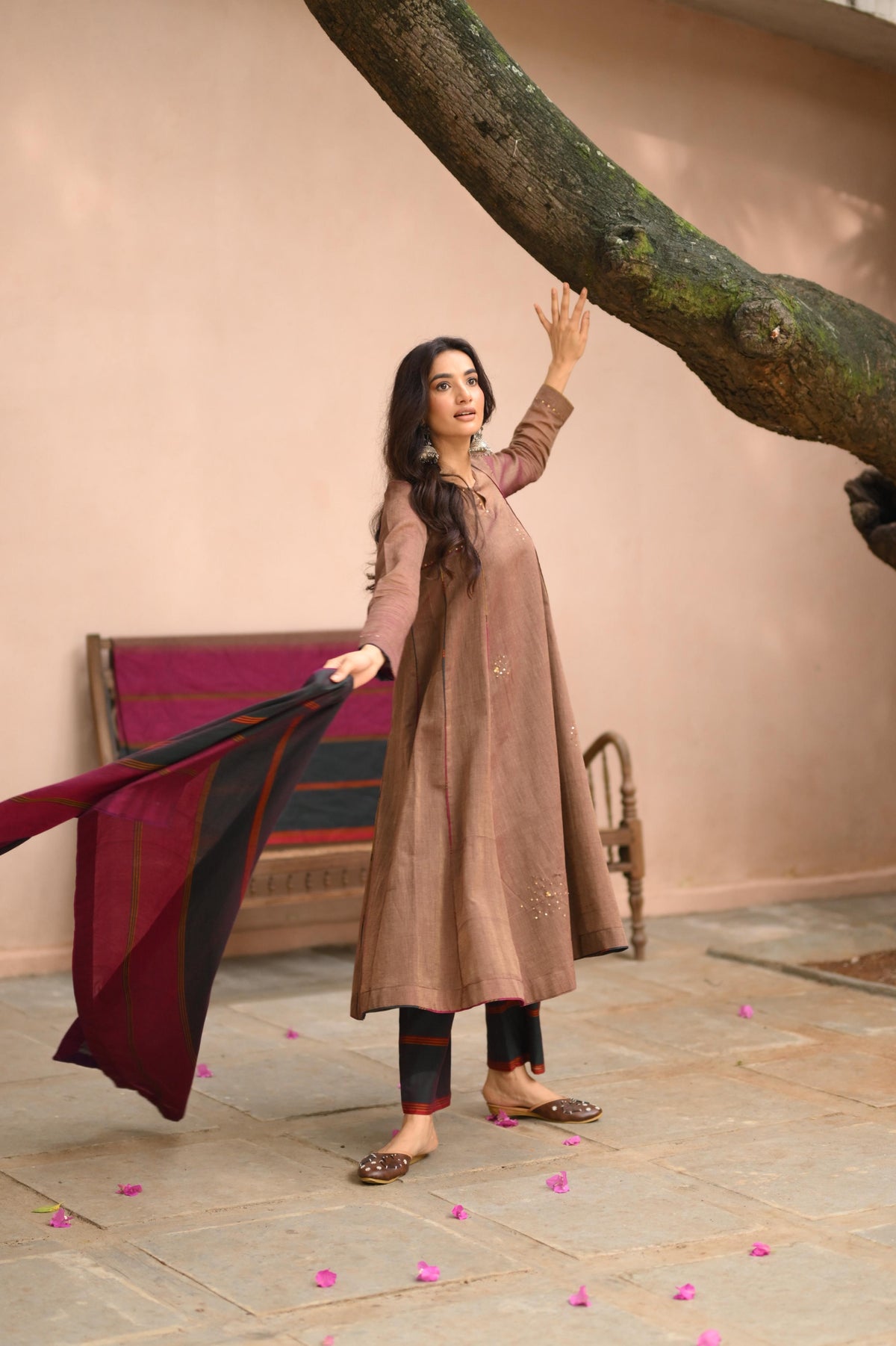 The Bhoomi Sutra — Handwoven Kurta Set