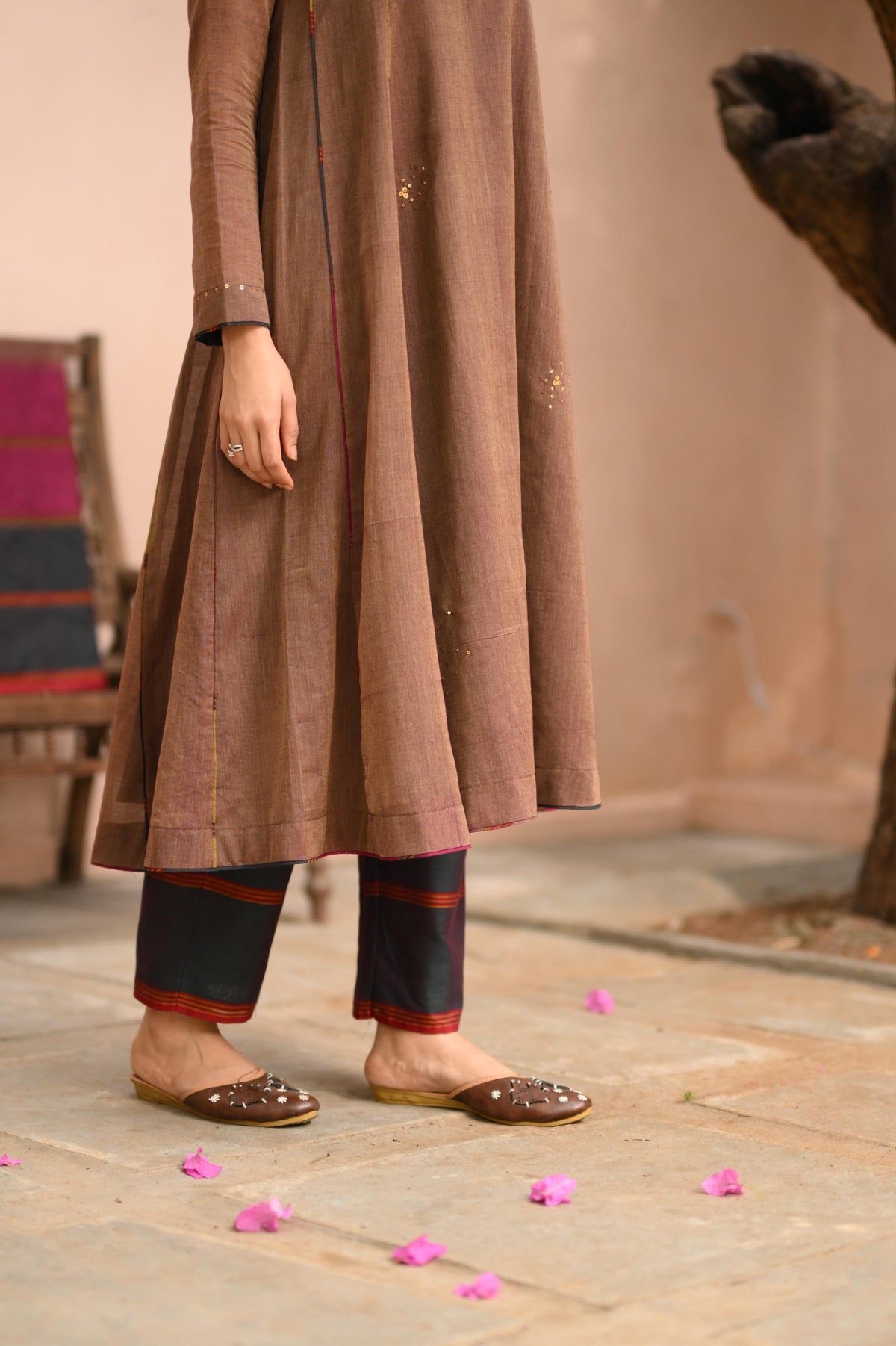 The Bhoomi Sutra — Handwoven Kurta Set
