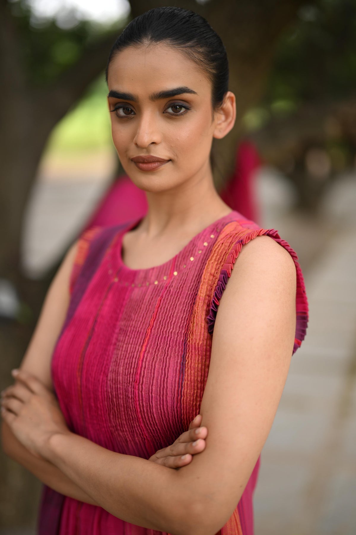 The Varnadhara — Handwoven Dress