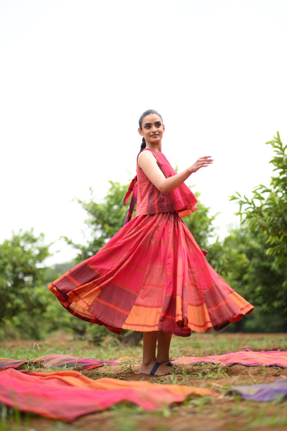 Gulnaar — Narayanpet Handloom Skirt
