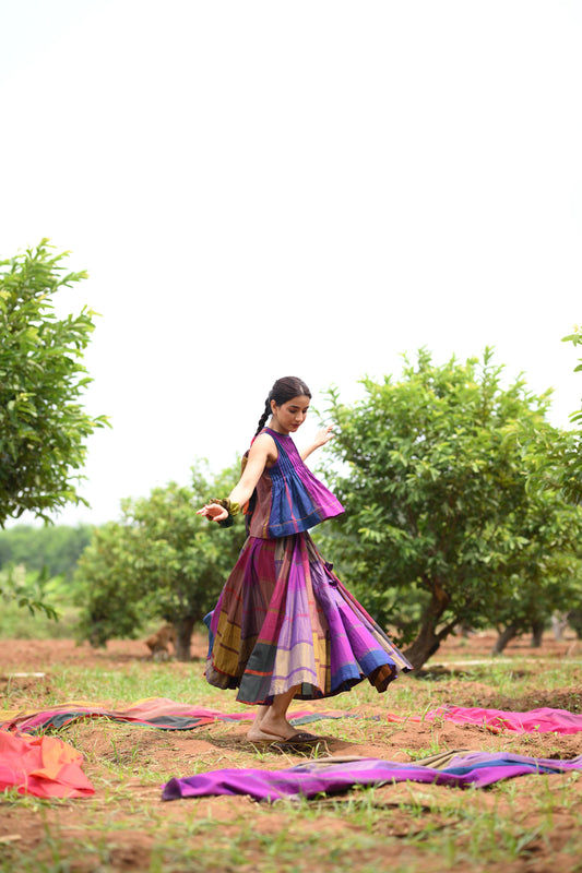 Ranjani — Narayanpet Handloom Skirt Set